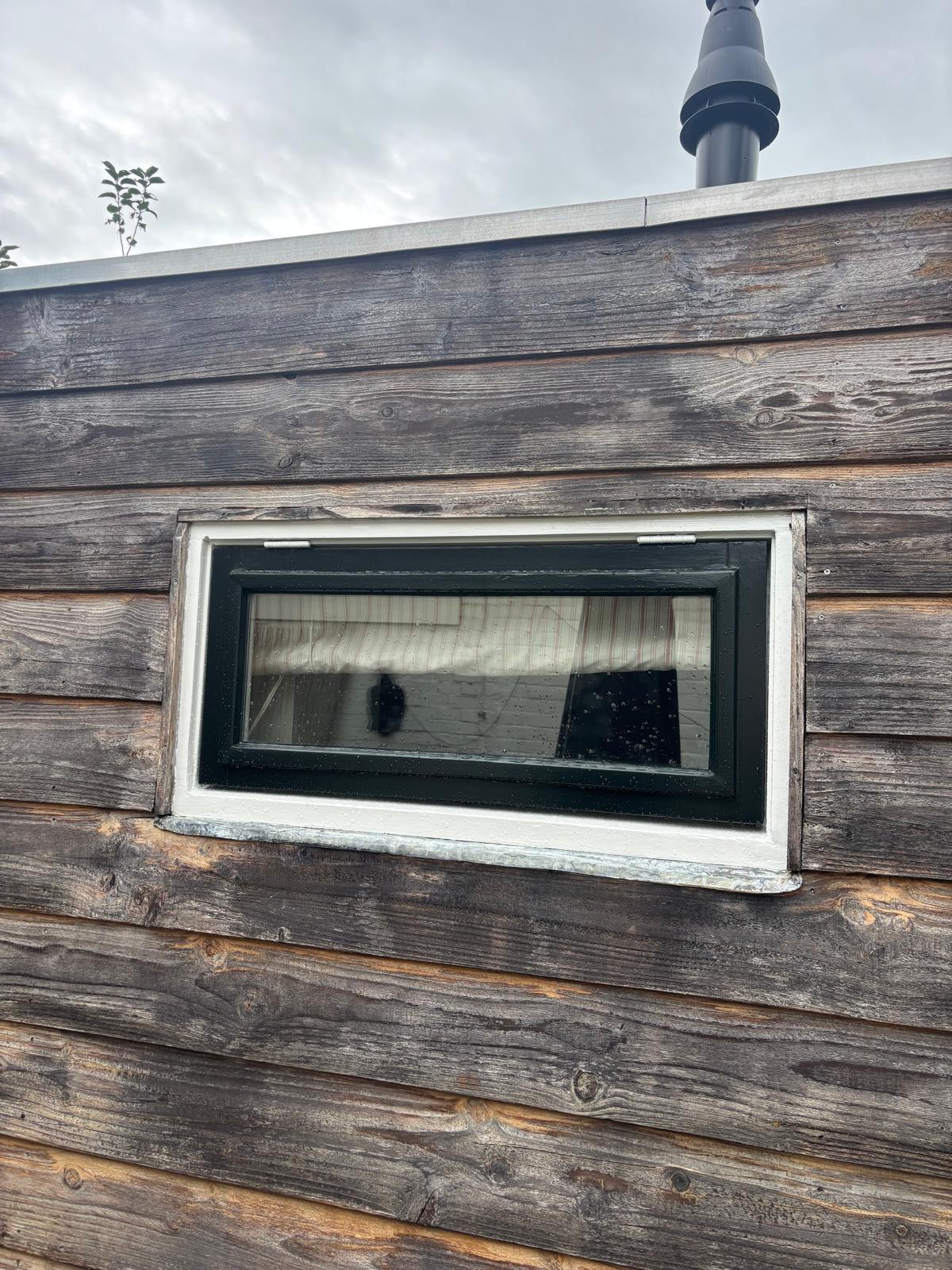 Frames painted - exterior painting Groningen - Stef werkt