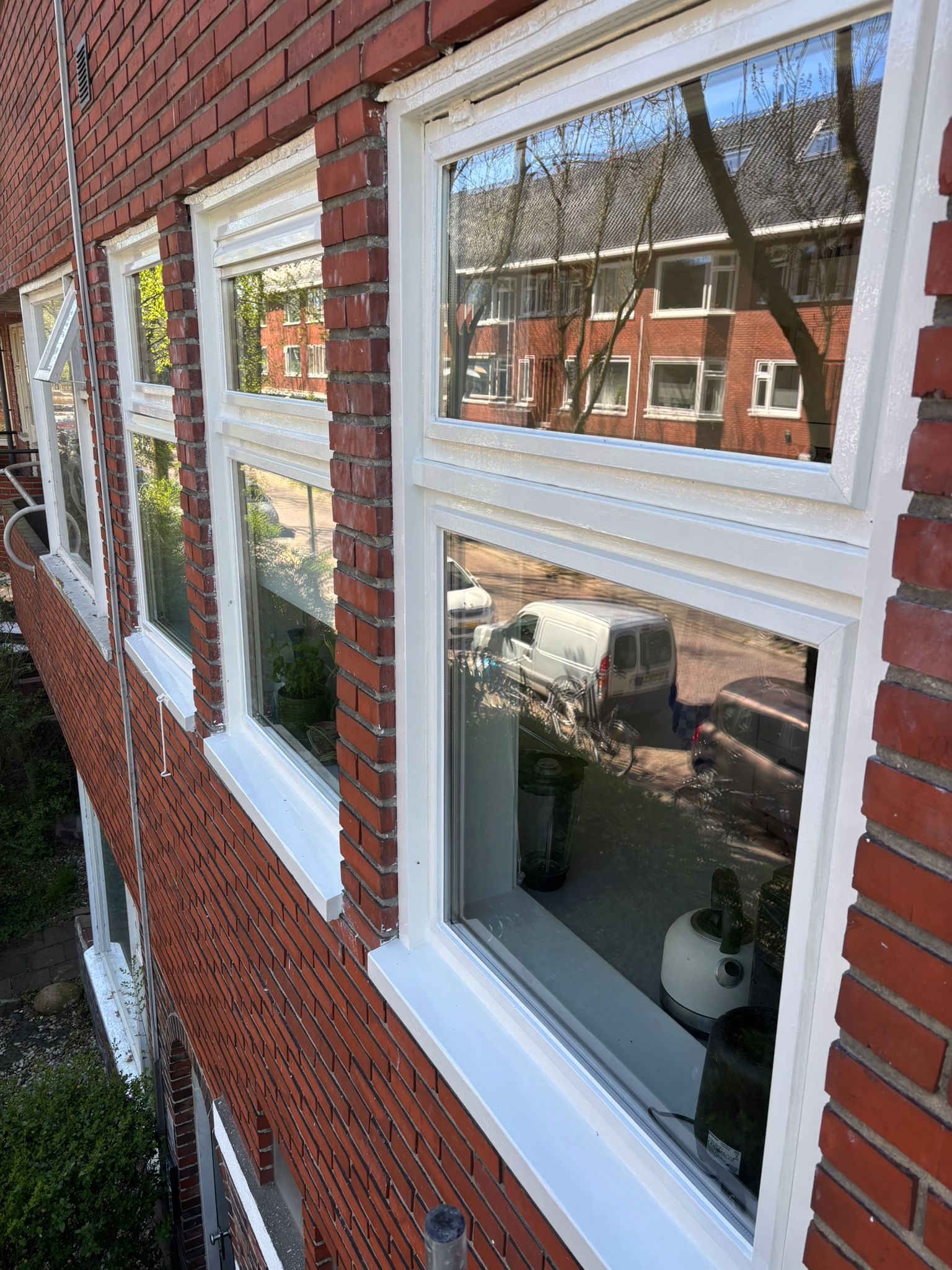 Buitenkozijnen geschilderd - buitenschilderwerk Groningen - Stef werkt